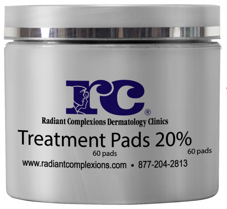 Glycolic Treatment Pads 20%